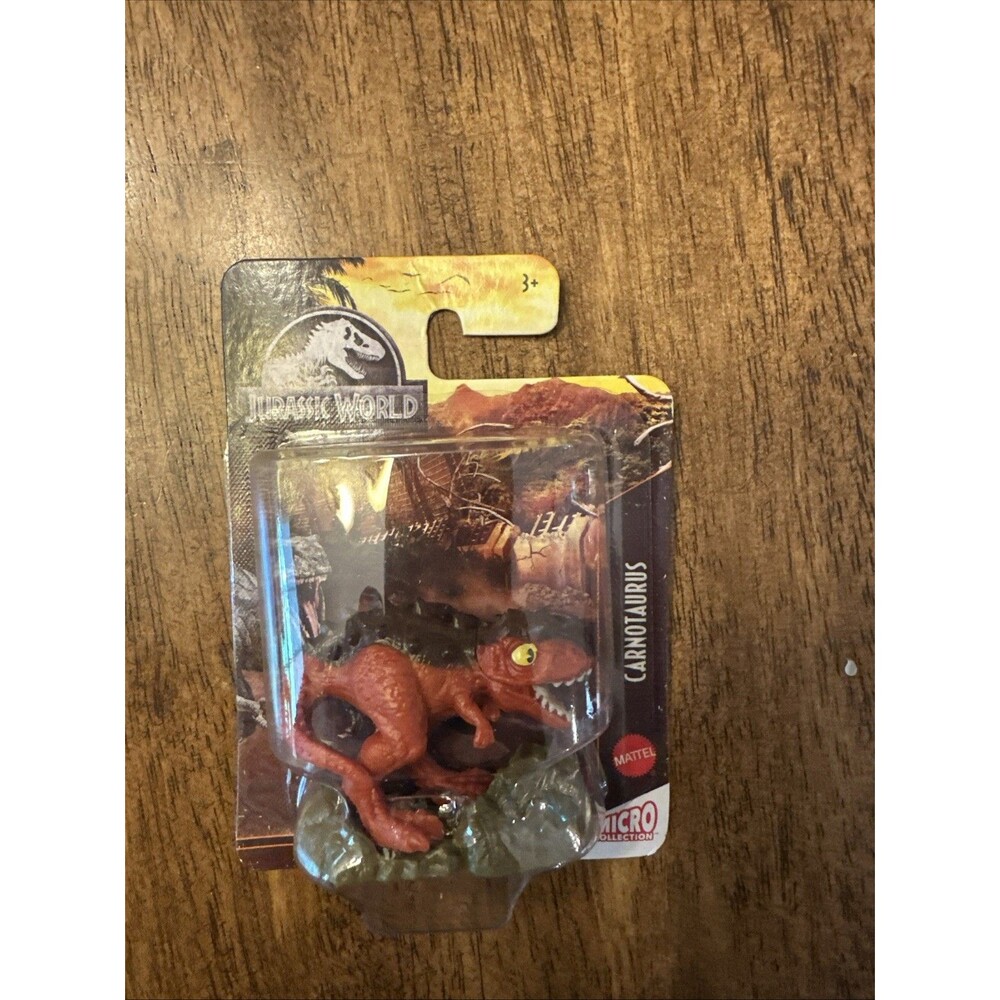 Mattel Micro Collection Mini Action Figures Jurassic World Carnotaurus